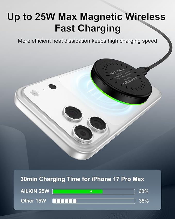 Black Wireless Charger