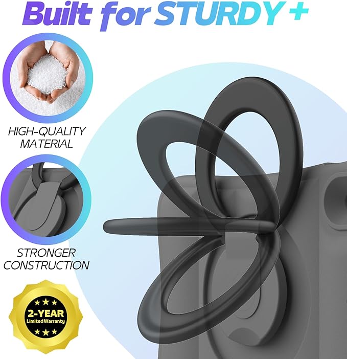 MRWHO Kids Case for iPad 9th 8th 7th Generation 10.2 inch – Sturdy Lightweight Flexible Shockproof Stand Handle Girls Boys Case for iPad 9 8 7 Gen 2021/2020/2019 Grey