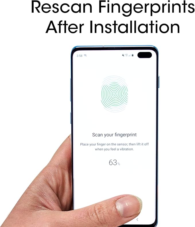 amFilm Ultra Glass Screen Protector for Galaxy S10 Plus Tempered Glass 2 Pack