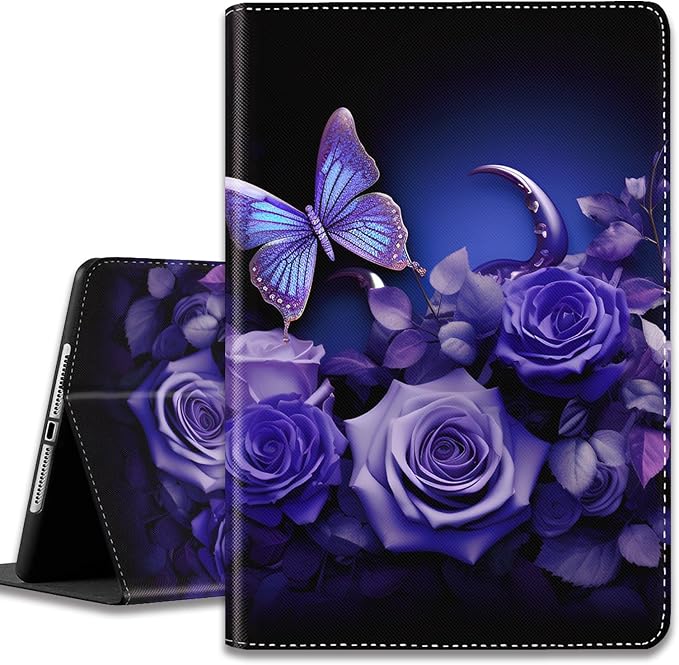 Purple Roses and Butterflies