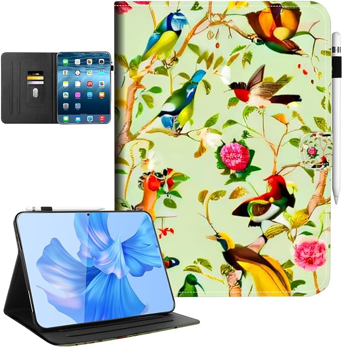 Vintage Floral Bird
