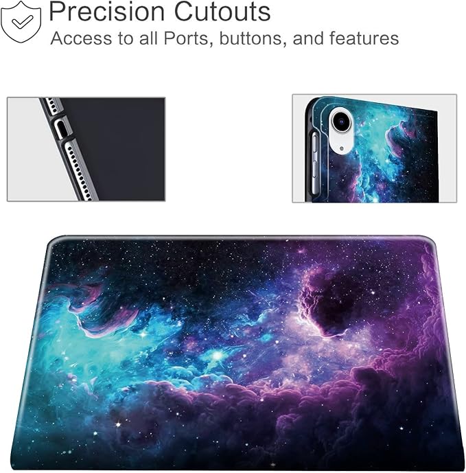 Purple Nebula Space Galaxy
