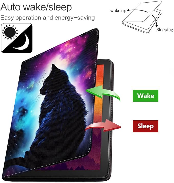 Galaxy Nebula Black Cat