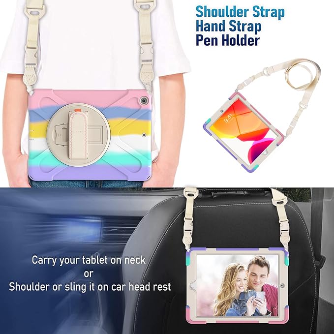 Shield Armor Pastel Rainbow