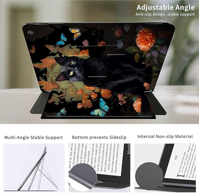 Black Cat Butterfly Flowers