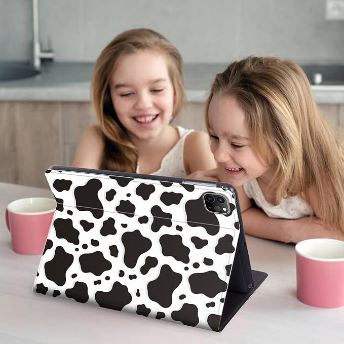 Black White Cow Print