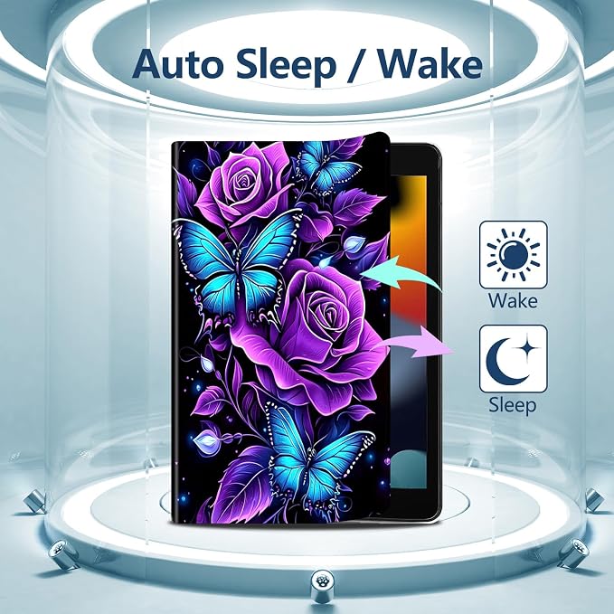 Purple Rose Butterfly
