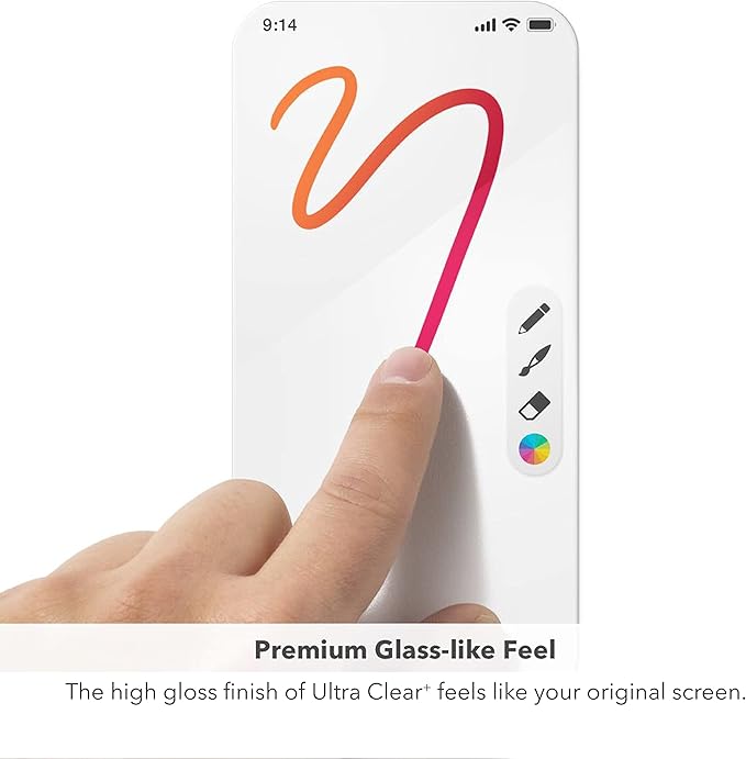 ZAGG InvisibleShield ultra Clear Plus - Film Screen Protector - Made for Samsung Galaxy S20 Ultra 5G - Case Friendly Model:200204838
