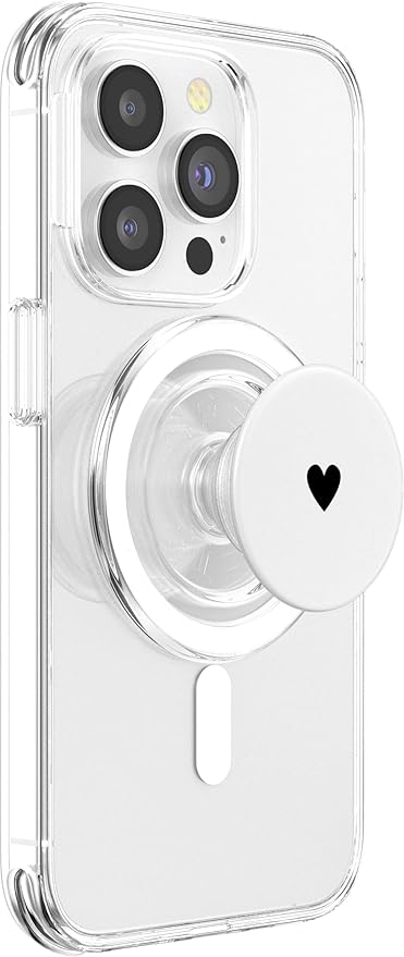 PopSockets Phone Grip – Heart PopSocket - B&ampW Heart PopSockets PopGrip for MagSafe
