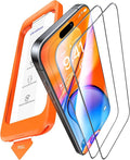 UltraGlass UNBREAK TOP 9H+ Armor for iPhone 17 Pro Max Screen Protector [NO.1 Military Grade Shatterproof] Screen Protector 17 Pro Max Tempered Glass 17 ProMax Longest Durable Full Coverage 2 Pack