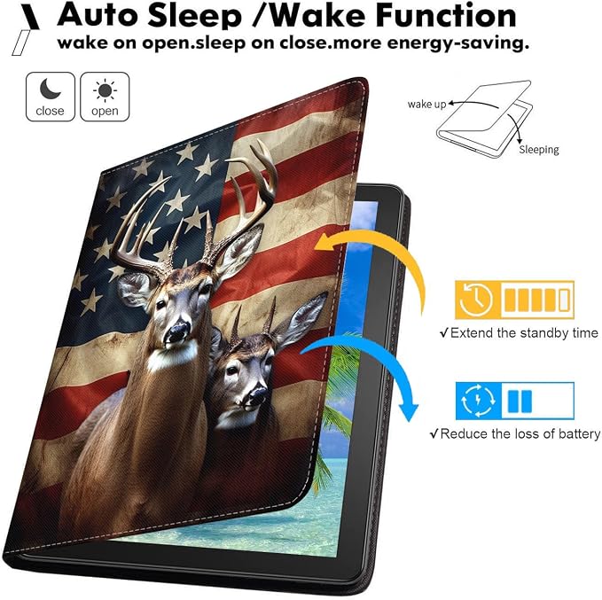 American Flag Deer