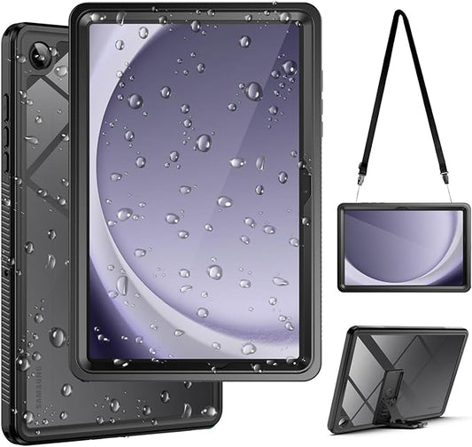 Waterproof Case for Samsung Galaxy Tab A9 Plus 11 Inch 5G 2023 CaseBuilt-in Screen Protector/Kickstand/Full-Body Shockproof Protective Cover for Tablet A9+ 11'' (SM-X210/X216/X218)