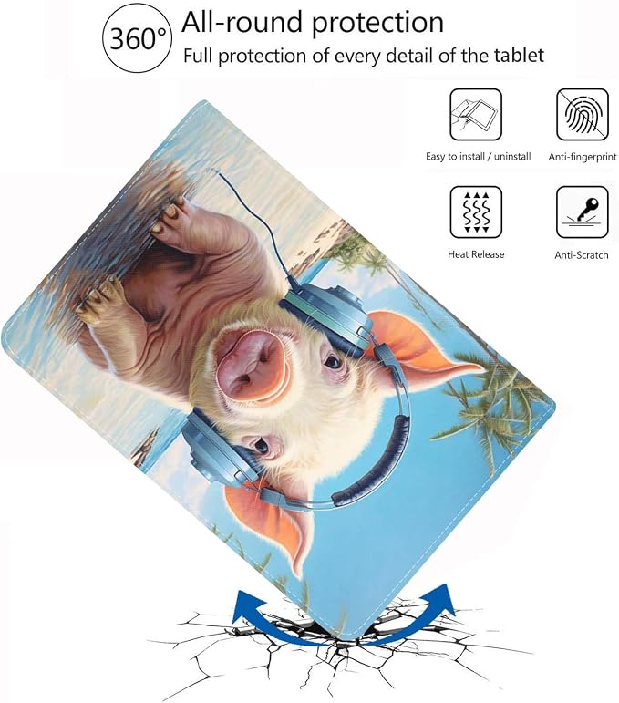 Headphone Music Pig