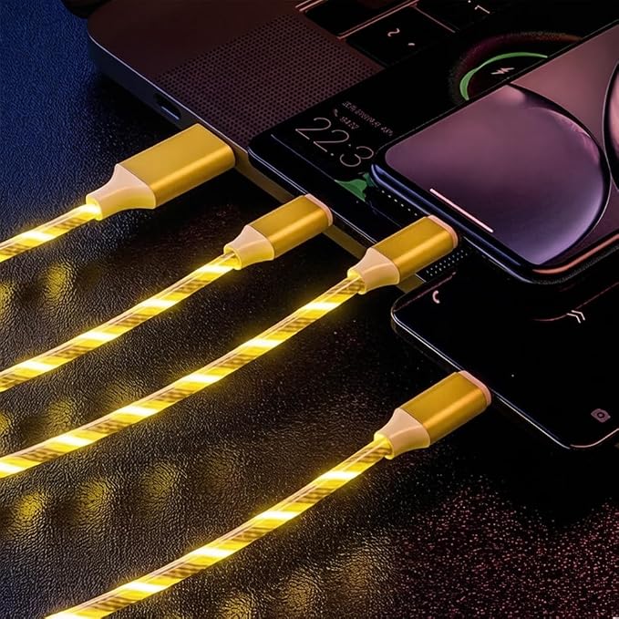 3in1 USB Cable Yellow