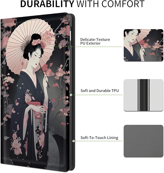 Japanese Geisha Girl& Sakura