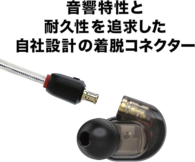 Audio-Technica ATH-E70 Professional in-Ear Monitor Headphones Black