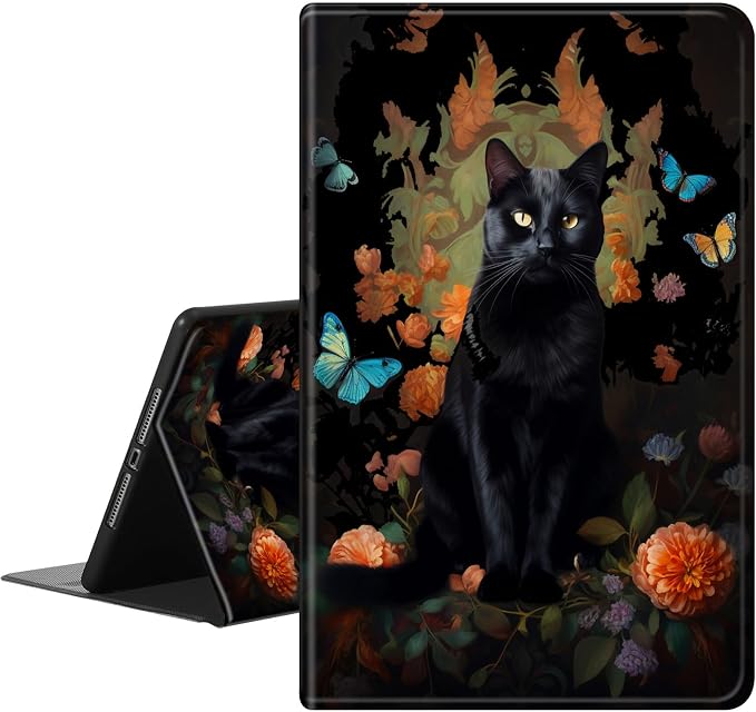 Black Cat Butterfly Flowers