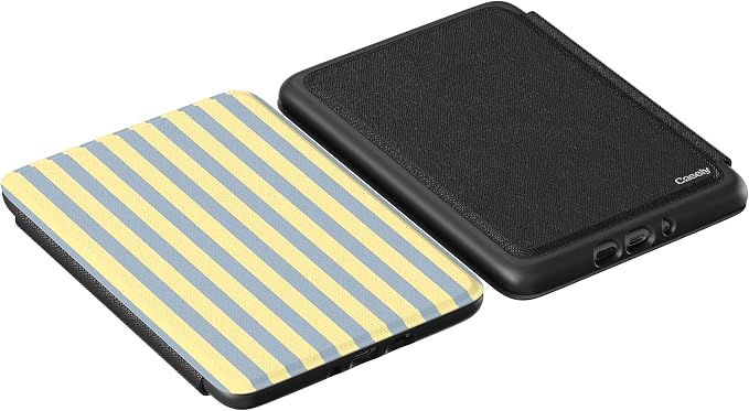 Coastline Stripes | Blue & Yellow