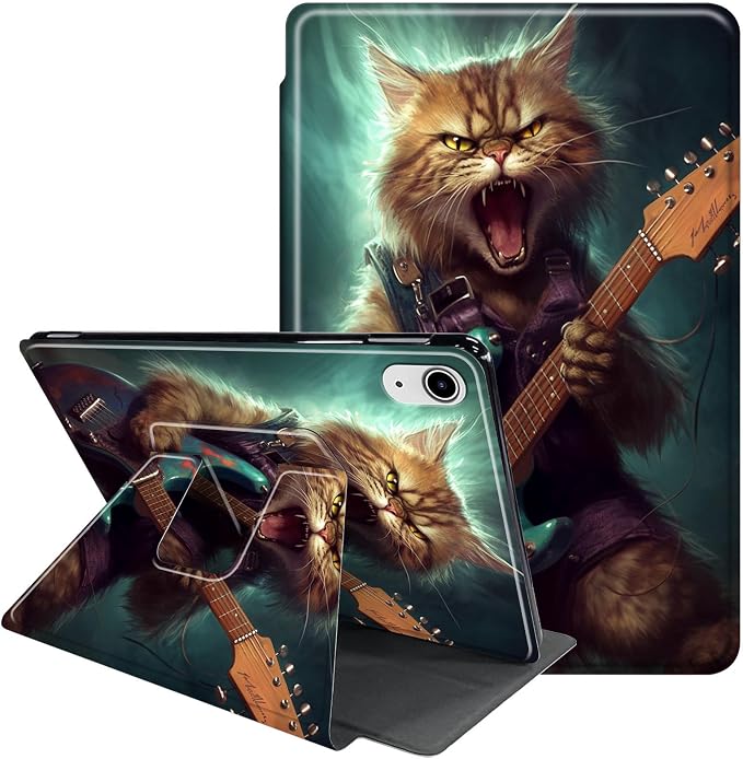 Cat playing the Guitar