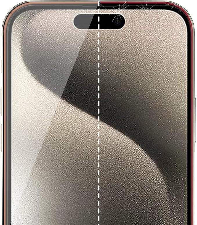 ITSKINS Hybrid // Glass Cell Phone Screen Protector with Eco-Friendly Alignment Tool Tempered Glass Screen Protector Easy Installation Scratch Resistant and Bubble Free - iPhone 15 Pro