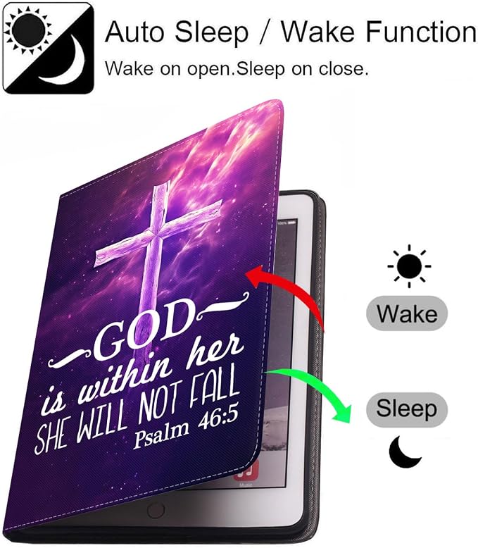 Christian Cross Quote Bible Verse Psalm 46:5-1