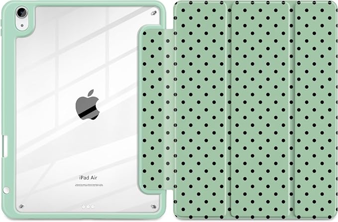Green polka dot
