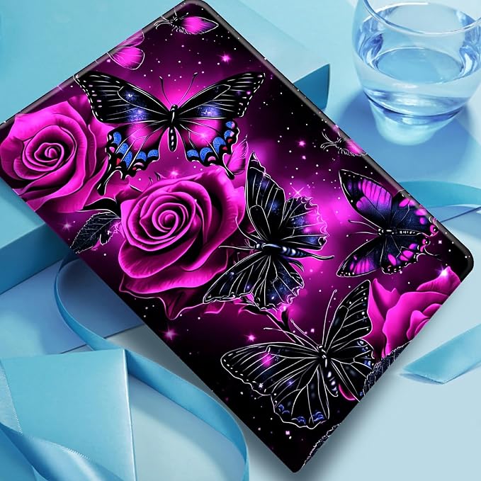 Purple Rose Butterfly
