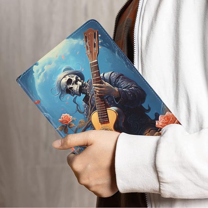 Skeleton Playing Guitar