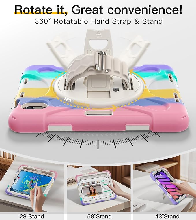 Colorful Pink(Silicone Hand Strap)