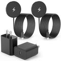 Magnetic Wireless Charger for iPhone 16 2Pack 10FT 15W Fast Mag-Safe Charger Wireless Charging Pad with USB C Fast Charging Block for iPhone 16 Pro Max/15/14/13/12/Plus/Pro/Pro MaxAirPods 3/2/Pro 2