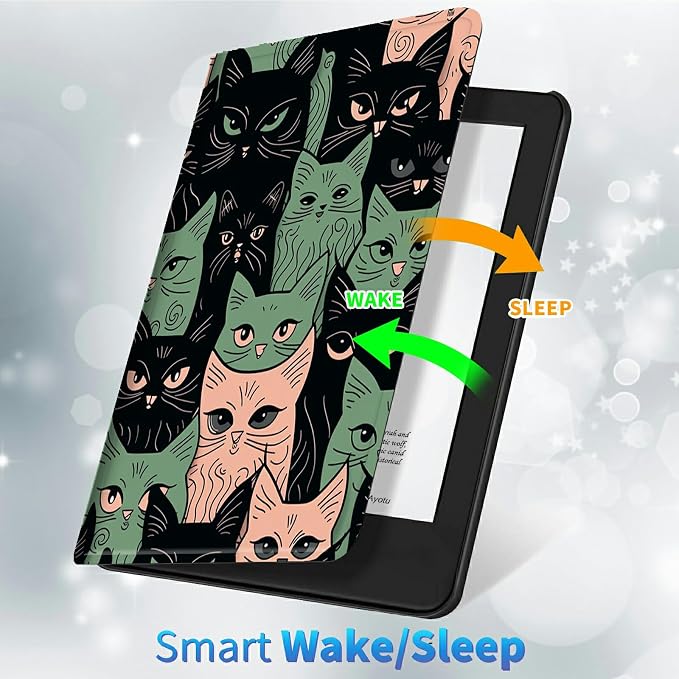 Black Green Cats