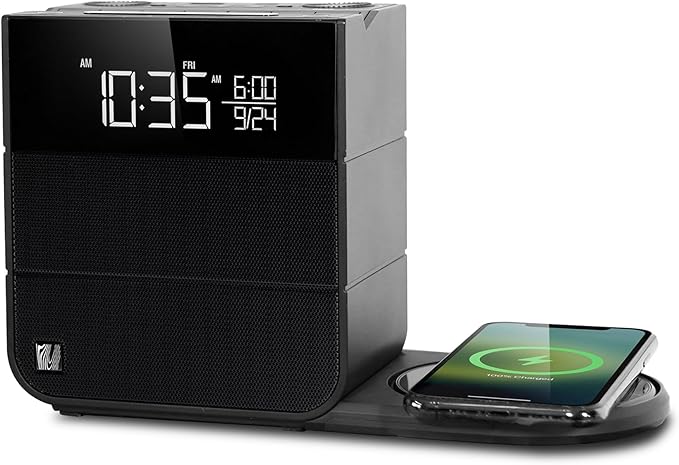 Soundfreaq Wireless Charging Pad - Custom Designed for Sound Rise II - Black