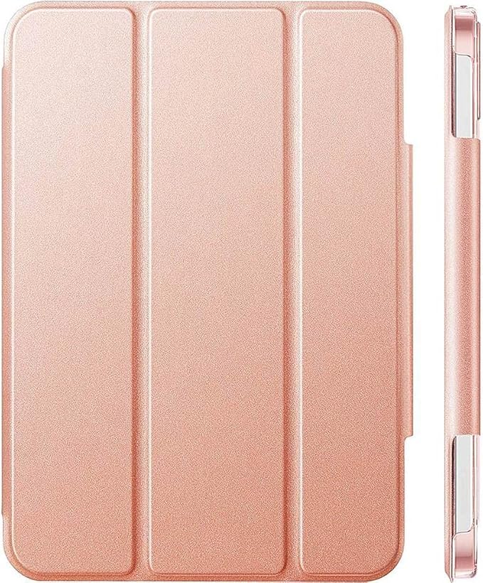 Sahara - ESR Folio Case for iPad mini (A17 Pro) iPad mini (6th Generation 2021) Rose Gold (TB00044)