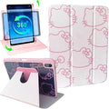 Cute Girly iPad Case with Rotating Stand Compatible with iPad (A16) 11th Generation 11 Inch 2025 &amp iPad 10th Gen 10.9 Inch 2022 Protective Folio Tablet Cover for Women Girls Teens Kids (Cute Cate