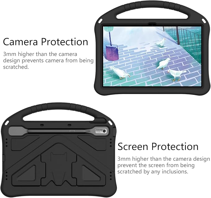 Tablet Cases Case Compatible with Lenovo Tab P11 Pro 11.2 2nd Gen 2022 (TB-138FC/TB-132FU) Compatible with Lenovo Pad Pro 2022 Case Tablet Case Compatible with Kids Case Shockproof CasePen Slot+Sho