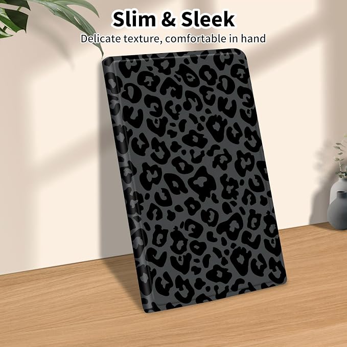 Green Black Leopard Print