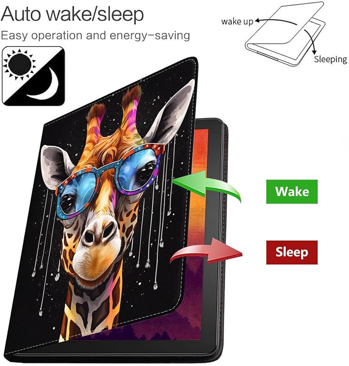 Giraffe Wearing Glasses