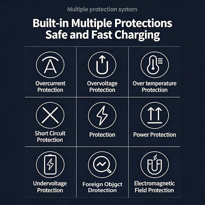 Multifunctional Wireless Charger X455 White