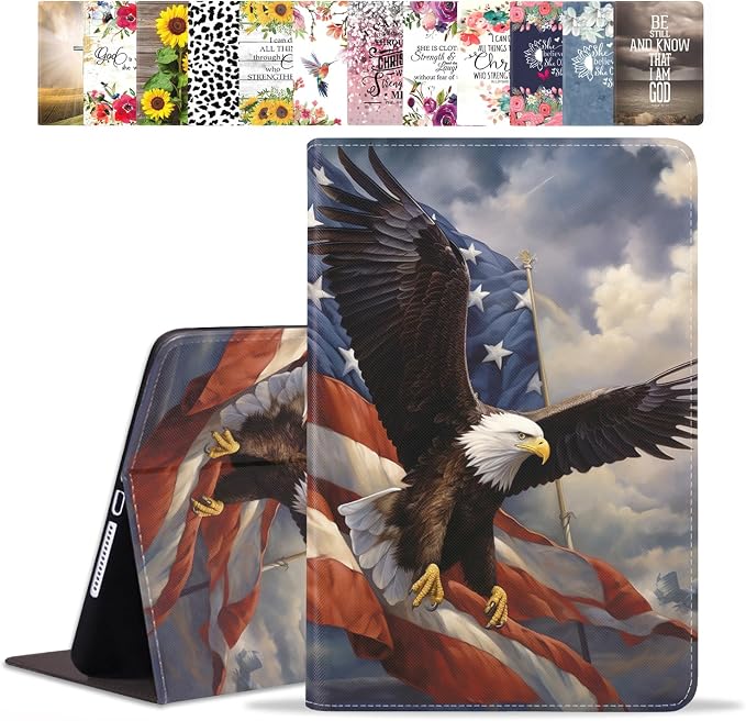 Patriotic American Flag Bald Eagle