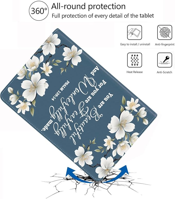 Floral Quotes Bible Verse Psalm 139:14