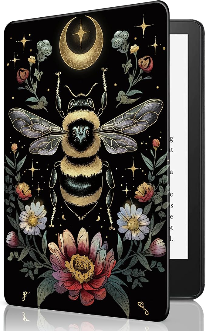 Bee Moon Flowers