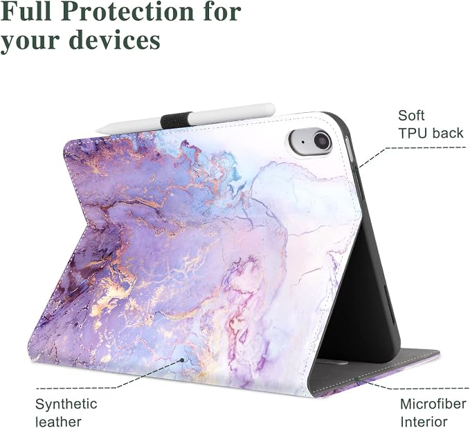 Purple Red Marble