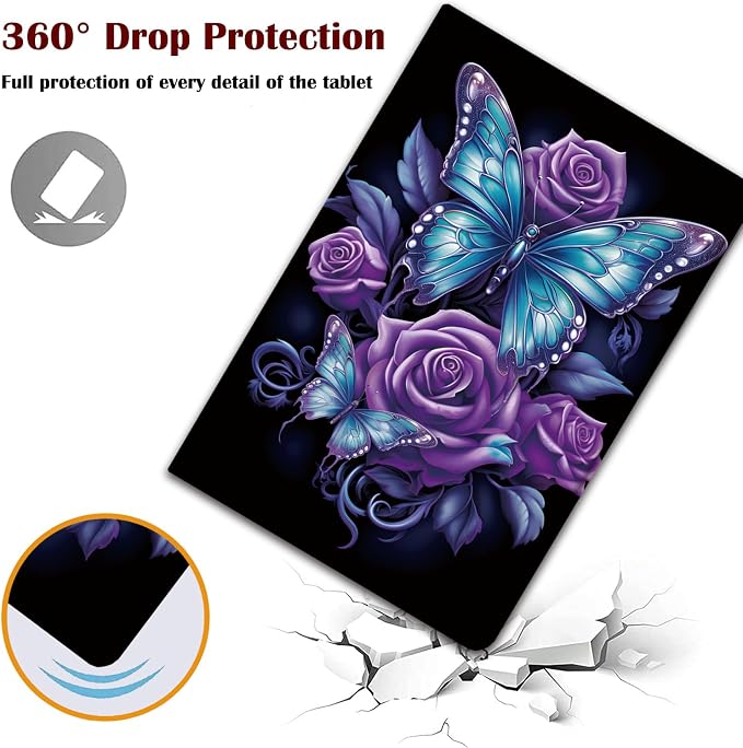 Butterfly Purple Rose