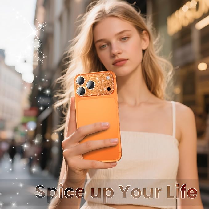 Glitter Orange