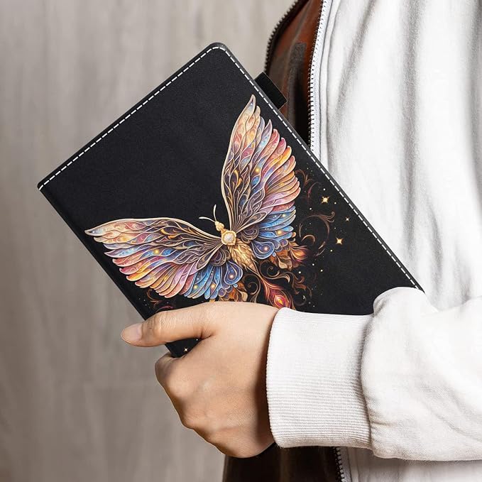 Neon Colorful Butterfly Art