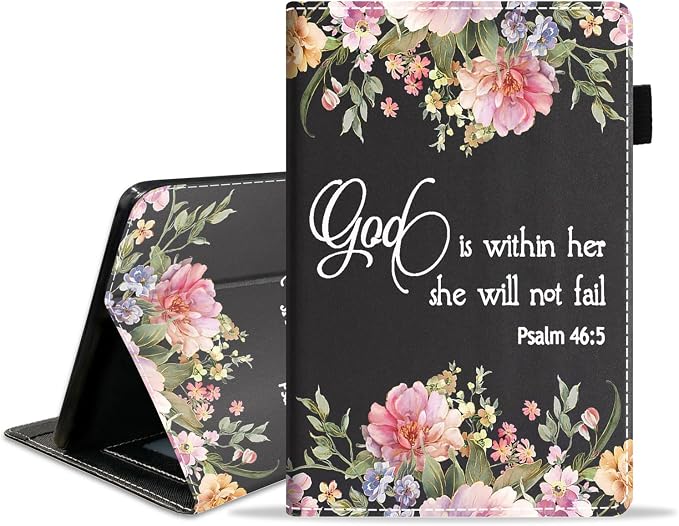 Floral Quote Bible Verse Psalm 46:5