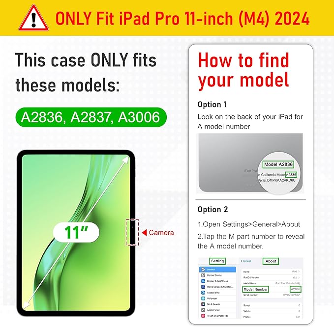 May Chen Case for iPad Pro 11-Inch M5/M4 2025/2024 (6th/5th Generation) Clear Transparent Print Back Shell Slim Stand Shockproof Tablet Cover Auto Wake/Sleep Pink Bows P631