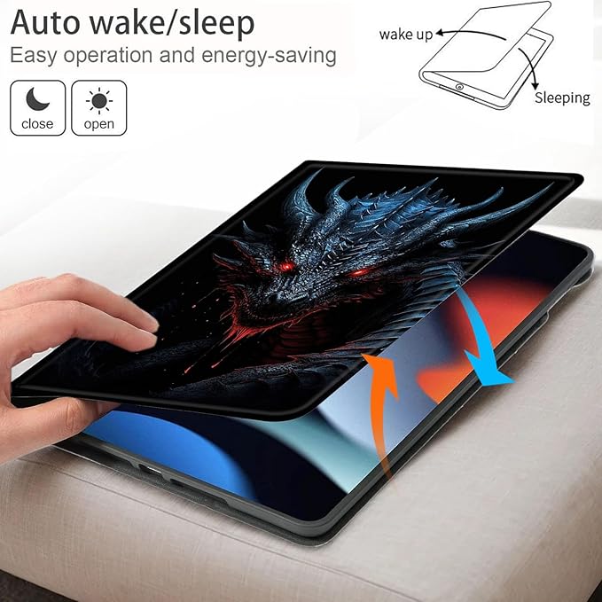 Bxgolkgd Tablet Case for 7 Kindle Paperwhite 2024 (12th Gen) &amp Kindle Colorsoft Signature EditionAuto Wake/Sleep FunctionDragon