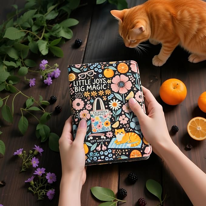 CoBak Case for 6 E-Reader - PU Leather Smart Cover with Auto Sleep/Wake &amp Hand Strap not Compatible with Kobo ClaraLittle Joys