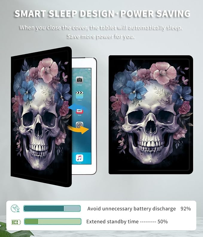 Cute Skull Flowers